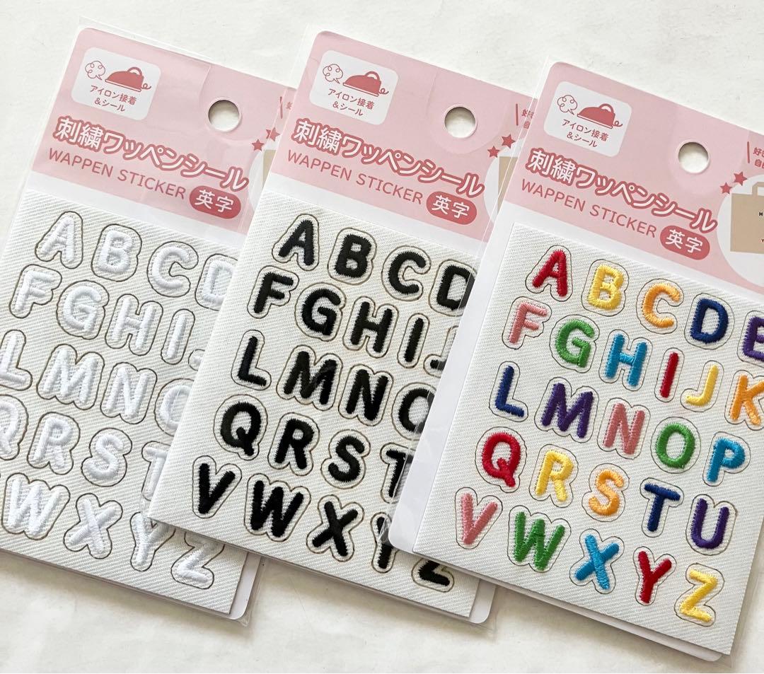 セリア、マリーちゃんとヤングオイスターのワッペン。私もディズニーが好き❣️