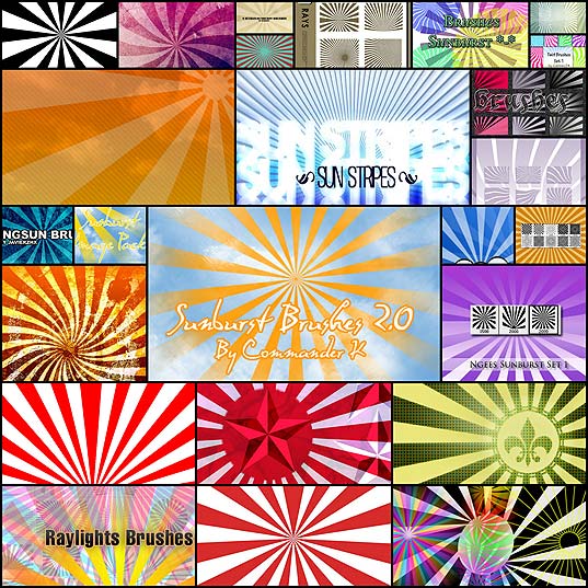Photoshop グラデツールだけで集中線 - trismegistuslabo トリメギブログ