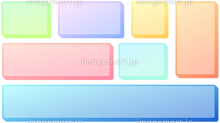 商用フリー 可愛いフェミニンな枠のテロップベース 水色ムビデザ動画編集向けのデザイン素材集