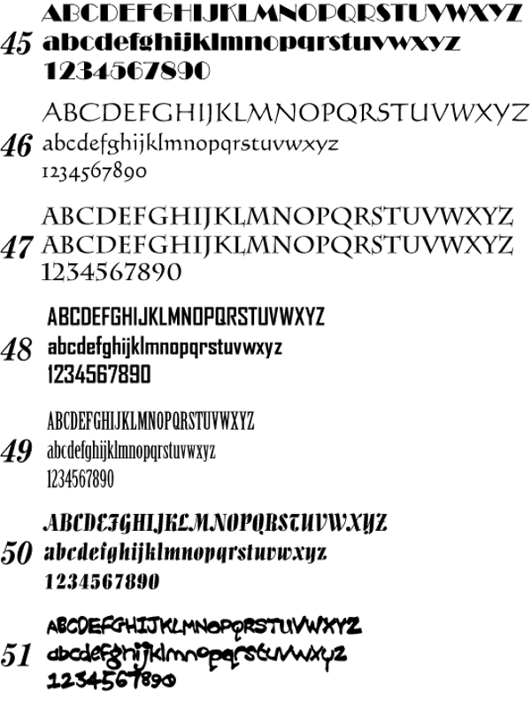 オススメのフォント50選 おしゃれなフォントの種類と選び方ウェブライダーマガジン