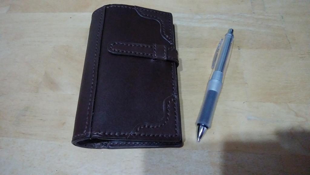B6サイズ革手帳 システムバインダーの作り方＆無料型紙 後編レザクライフ