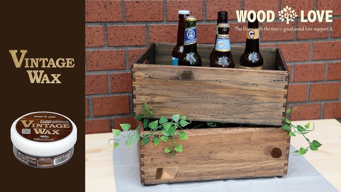 プロ直伝！ビンテージワックス 基本の塗り方、100均のボックスに塗ってみた前編白石木工 - YouTube