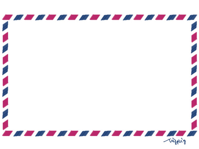 鍵盤・封筒テンプレート無料イラスト素材素材ラボ