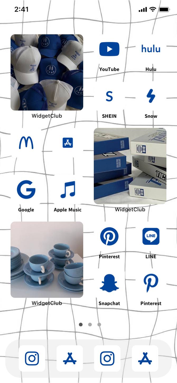 青系統 韓国 アイコン