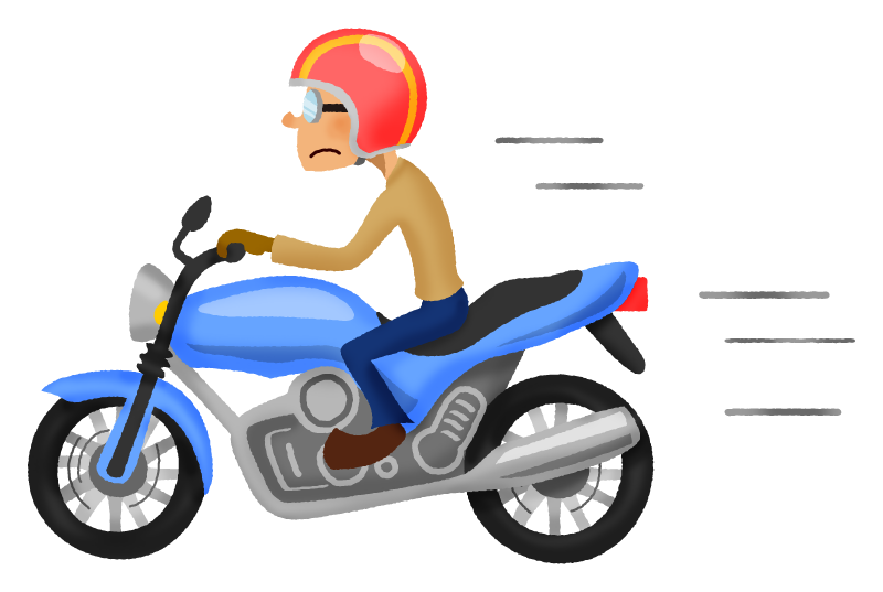 バイクのイラストの簡単な書き方 初心者でも描けるコツは?イラストの簡単な書き方あつめました