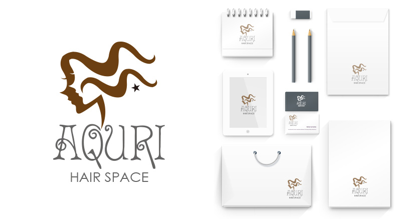 美容室のロゴデザイン目を惹く美容サロン専門デザインandLdesign