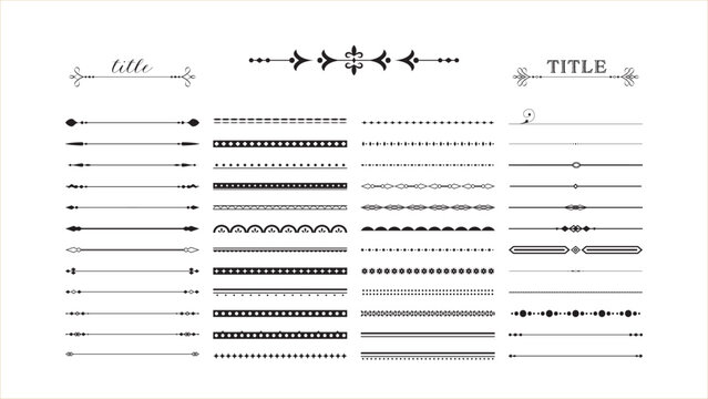 飾り罫線 ライン ～かわいい無料のフリーイラスト素材集
