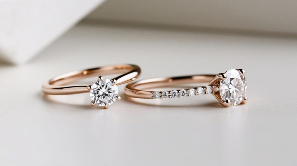 ピンクゴールド ジュエリ