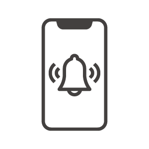 通知のベルのアイコン イラスト素材7017242- フォトライブラリ