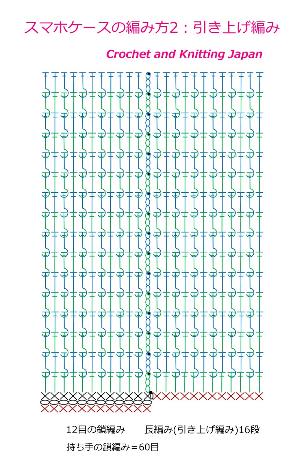 スマホケース 編み方 可愛いTikTok