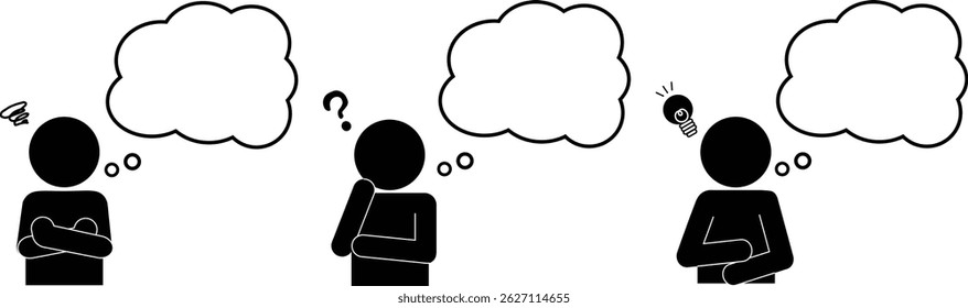 ピクトグラム アイデアの写真素材 - PIXTA