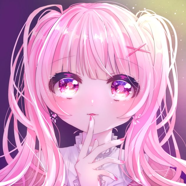 ピンク髪イラスト無料イラスト・フリー素材なら「イラストAC」