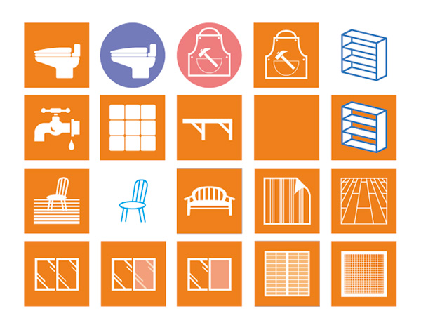 日本デザインセンターが商用利用も可能な280のピクトグラムを無料公開、デザインを大黒大悟が担当 - TECTURE MAG テクチャーマガジン空間デザイン・建築メディア