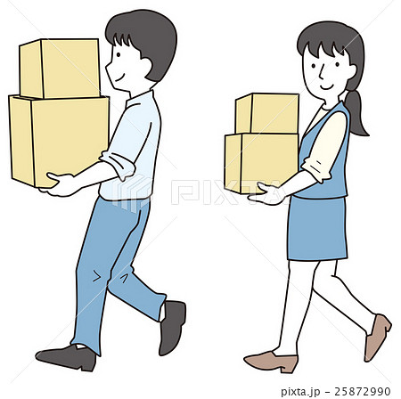 運送・運搬 - イラスト素材 無料ダウンロード 商用利用可 もちきんちゃくん