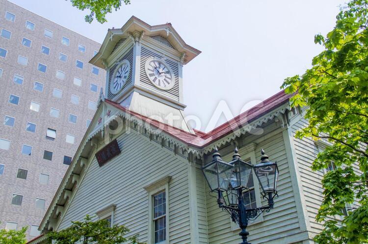 ゆんフリー写真素材集 : No. 2280 札幌時計台日本北海道