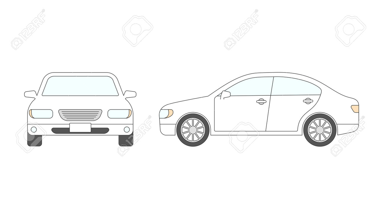 車 横向きイラスト無料イラスト・フリー素材なら「イラストAC」