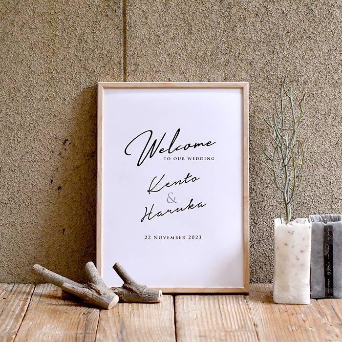 ◇全20種◇フォト・デザインウェルカムボード 文字入れ 写真加工 フォトパネル 結婚式 ウェルカムスペース 送料無料 ウェルカムボード Re:miledesign 通販 13231818Creema クリーマ