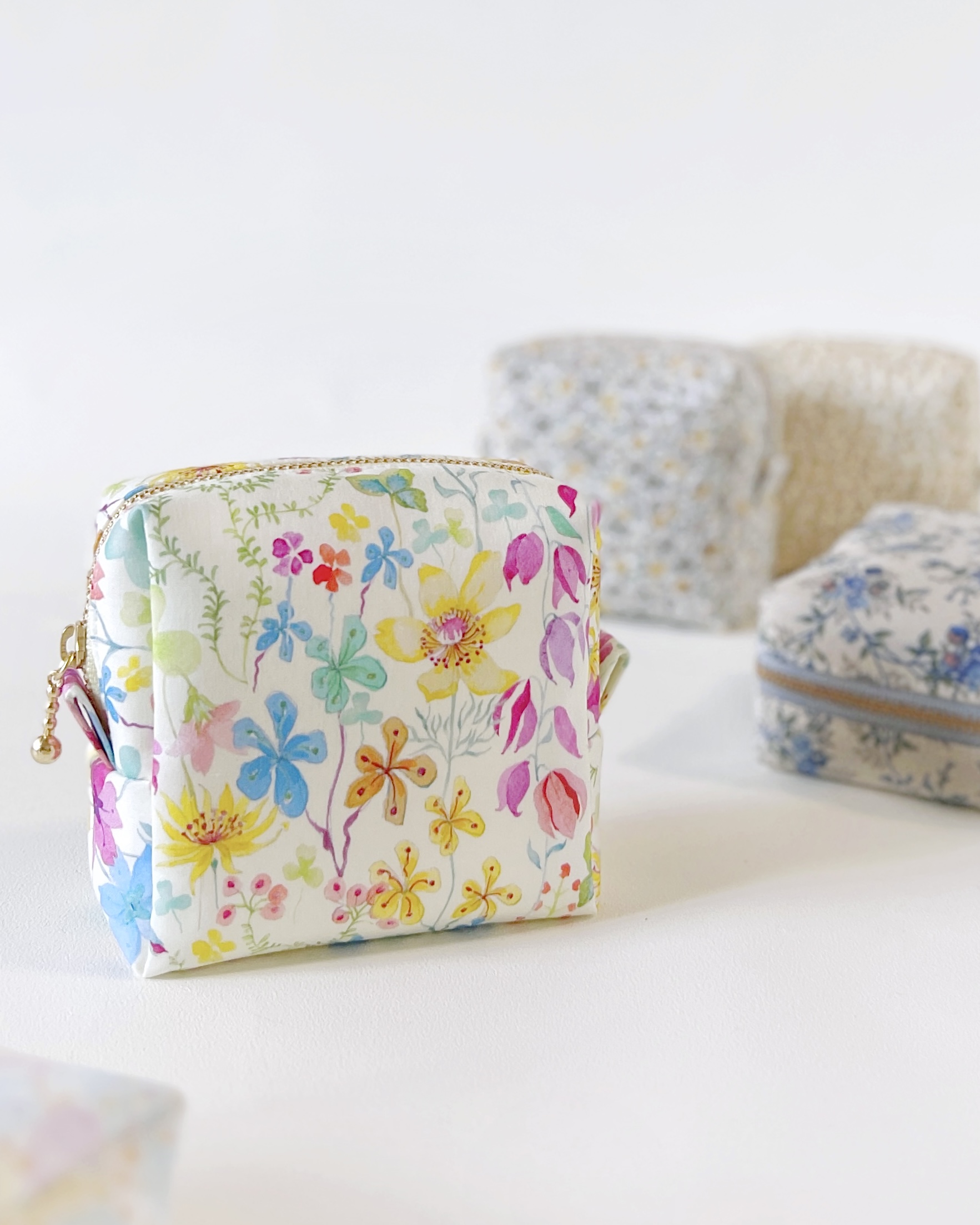 無料型紙製図 パッチワークポーチの作り方 動画あり - あぁっ ハンドメイド☆ラヴ