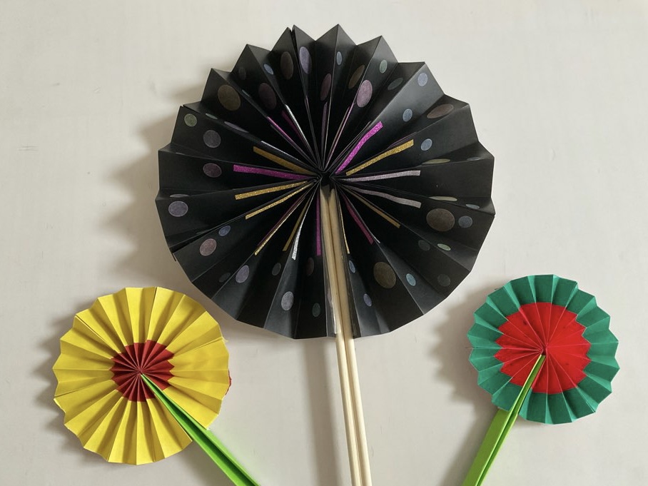 簡単工作『折り紙干支辰 龍 』Baby教室シオ