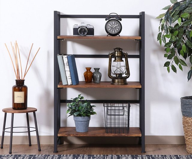 インダストリアル風 本棚Diy-Life - イレクターで、できるワクワクを