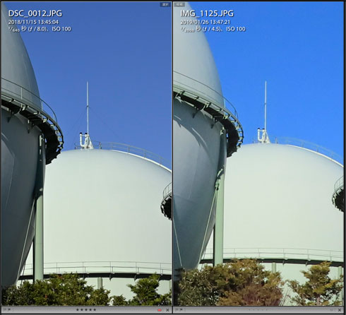 デジタルカメラ イメージセンサーサイズ表 : デジカメクラブ ナイスショット