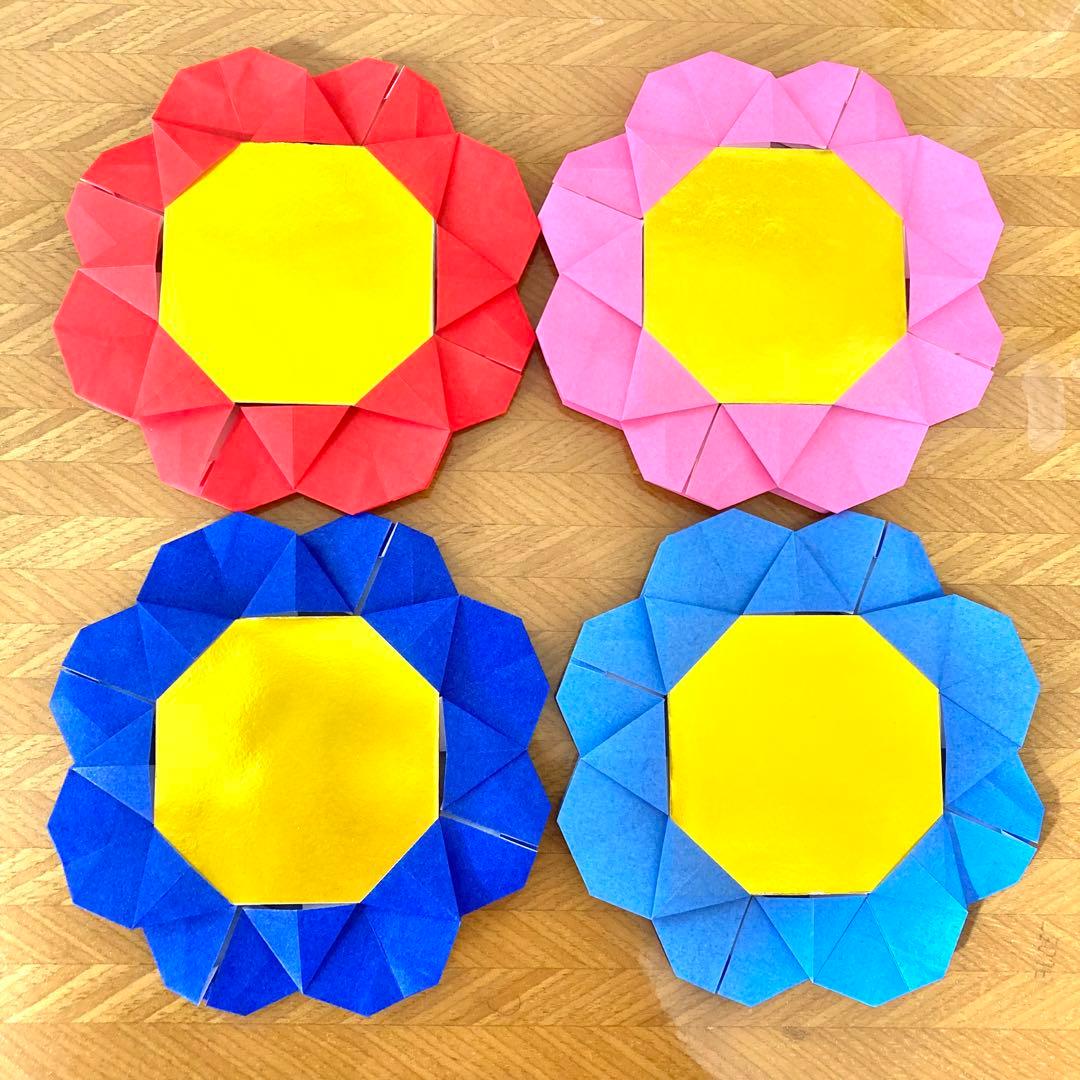 折り紙メダルの折り方 一枚で簡単に作れるかわいいプレゼント