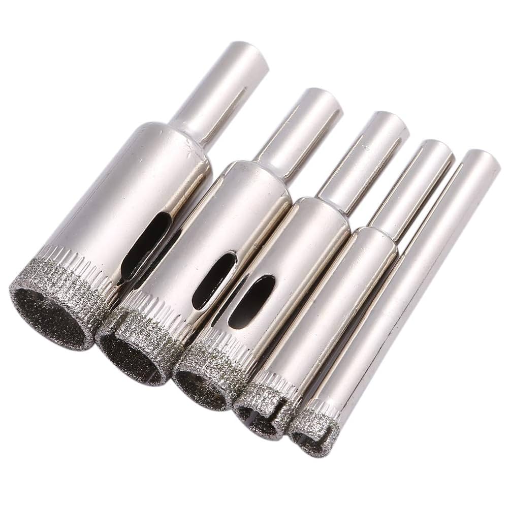 陶器 穴あけ ドリル ビット 6本セット 4.5mm-12mm タイル 鉢 穴開け ドリルビット ガラスドリル 穴 掘削 ガラス スレート 硝子DIY 工具 六角軸 6.35mm TOKIDORI : パルワン - 通販 - Yahoo!ショッピング