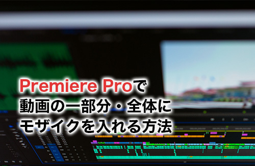 Premiere Proでモザイクをかける方法！自動追従や一部にかけるやり方、粗さの調整も解説HENSHIN Lab