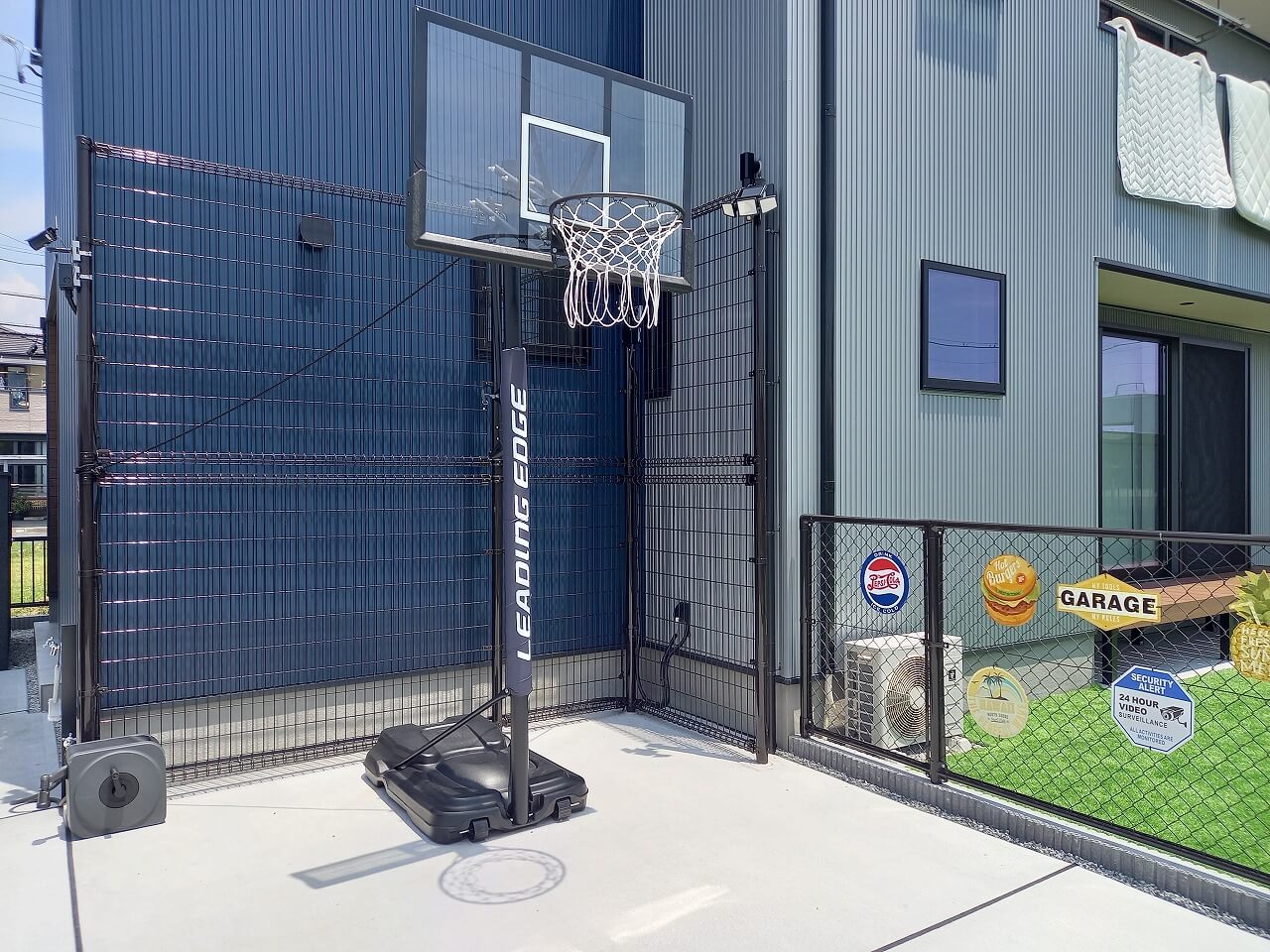 アメリカンフェンス用金具 ダブルドアドアラッチ 観音開き扉シルバーJUICYFURNITURE