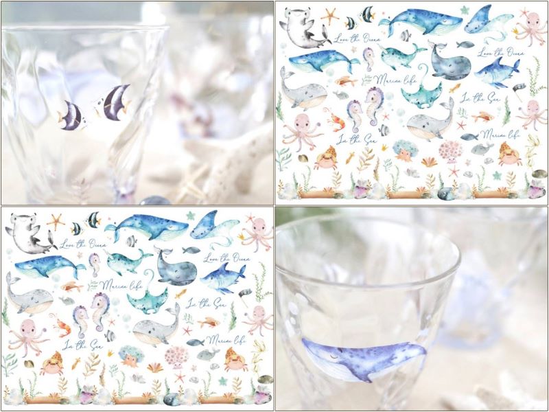 Amazon.co.jp: ポーセラーツ 転写紙白磁用アンティークローズ転写紙 グリーン アンティーク 薔薇 バラ フラワー : ホビ