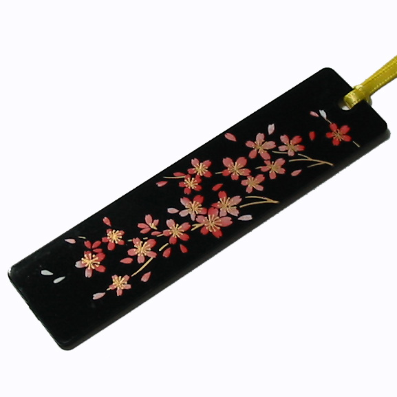 京漆器 しおり あじさい 栞 ブックマーカー 和小物 和雑貨 文具 本 読書 プレゼント プチギフト 景品 男性 女性 外国人にも 京都 樹脂かわいい おしゃれ モダン 和風 デザイン 黒色 青色 紫陽花カウナラ