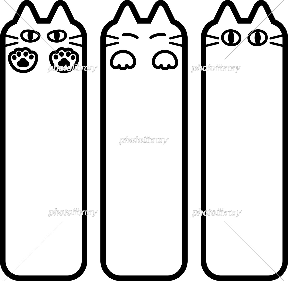 蔦風フレームの縦長ラベルシルエット イラストの無料ダウンロードサイト「シルエットAC」