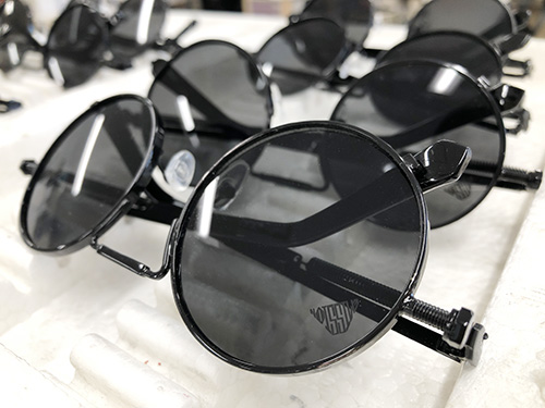 白山眼鏡店 メガネ めがね ロゴ セル巻き 度入り 黒 ブラックMQ レディース : ブランド古着販売のベクトル - 通販 -Yahoo!ショッピング