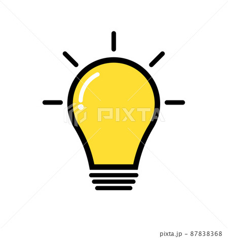 電球やひらめき Light bulb and idea, finding the right piece for sol 写真素材6864880- フォトライブラリ