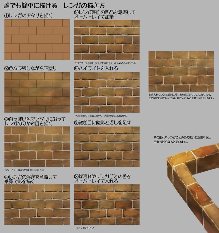 建物のパースの描き方講座その3：レンガの描き方と窓枠の描き方Ari先生Vol.22 お絵かき講座パルミ