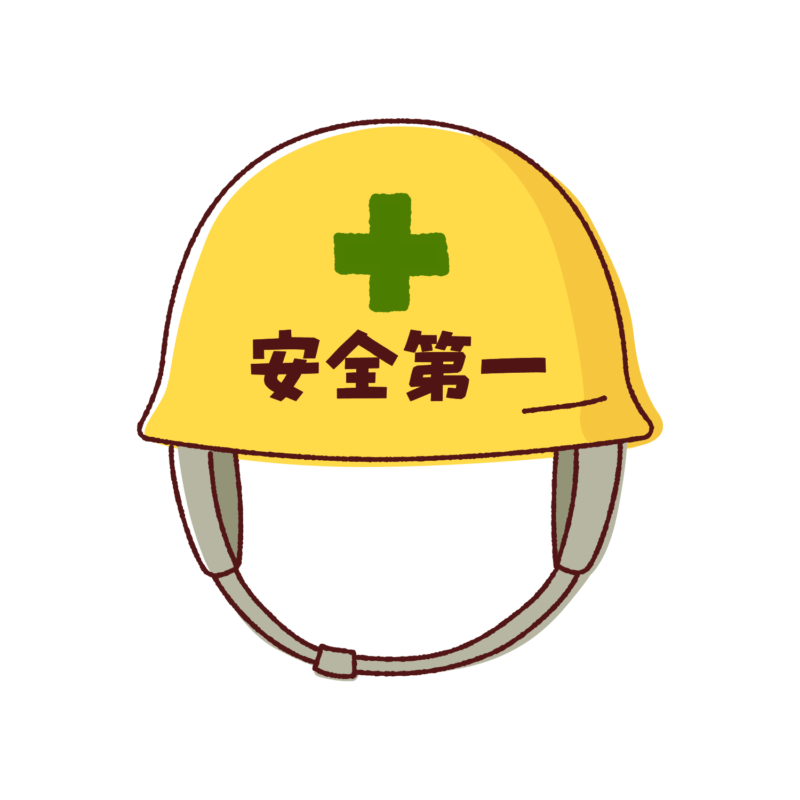 安全第一の旗のイラスト - ONWAイラスト