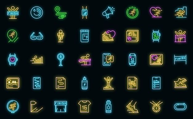 アイコンパック - ネオンのアイコン」 - AndroidアプリAPPLION