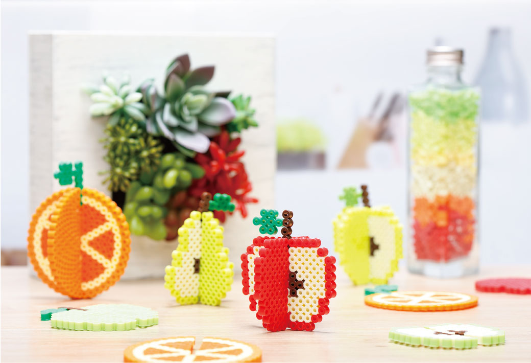 ドット絵柄がかわいい！アイロンビーズの作り方Craftie Style