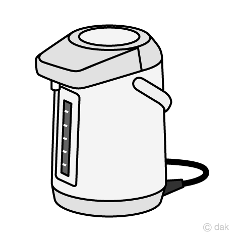 電気ポットイラスト無料イラスト・フリー素材なら「イラストAC」