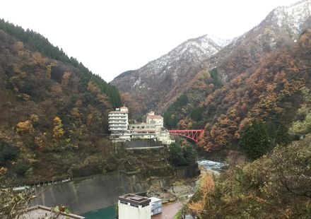 生地中橋（回転可動橋） | 黒部・宇奈月の観光スポット