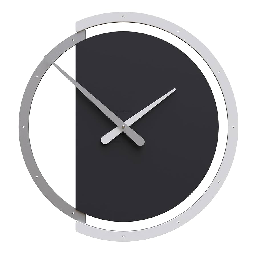 楽天市場 CalleaDesign 個性的なモダンウォールクロック ラッセルモデル 静音 信頼性 サイズ44x45cm イタリア製 カレアデザイン :タカミトレード