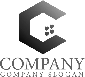 ロゴ販売サンプルです。S・六角形・グラデーション・会社ロゴ・マークデザイン5388をイメージしたロゴデザインです