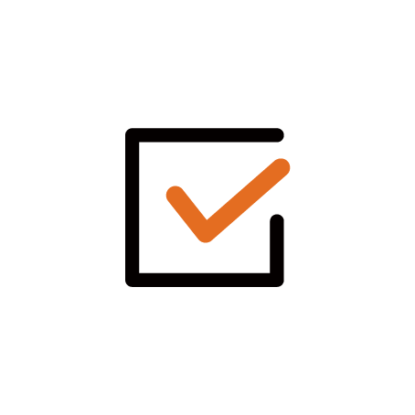 チェックマーク・レ点のアイコンのフリーイラスト素材 - チコデザ