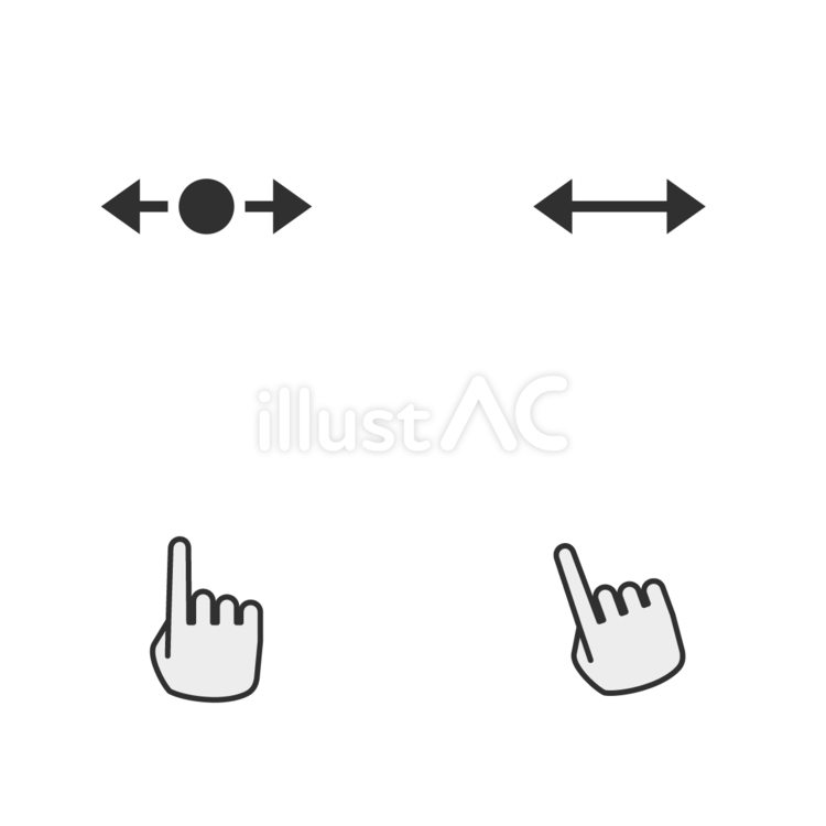 ジェスチャー 指 スワイプ - ユーザーインターフェイスとジェスチャー アイコン