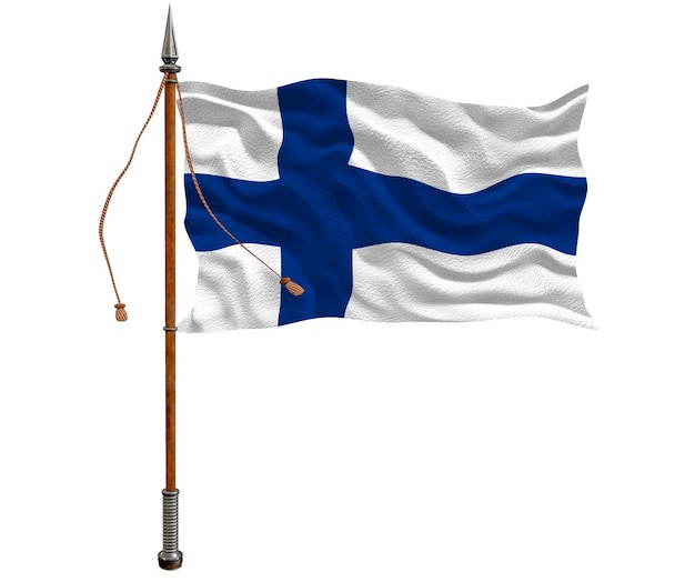 フィンランドの国旗のアニメーションの様式化された水の色。なびくフィンランド国旗の色のストライプ。フィンランド国旗。デザイン要素、透明、シームレスループ」の動画素材 ロイヤリティフリー 1100690631Shutterstock