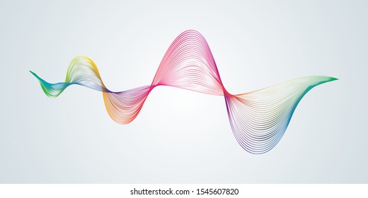 まっすぐな線で曲線を描く