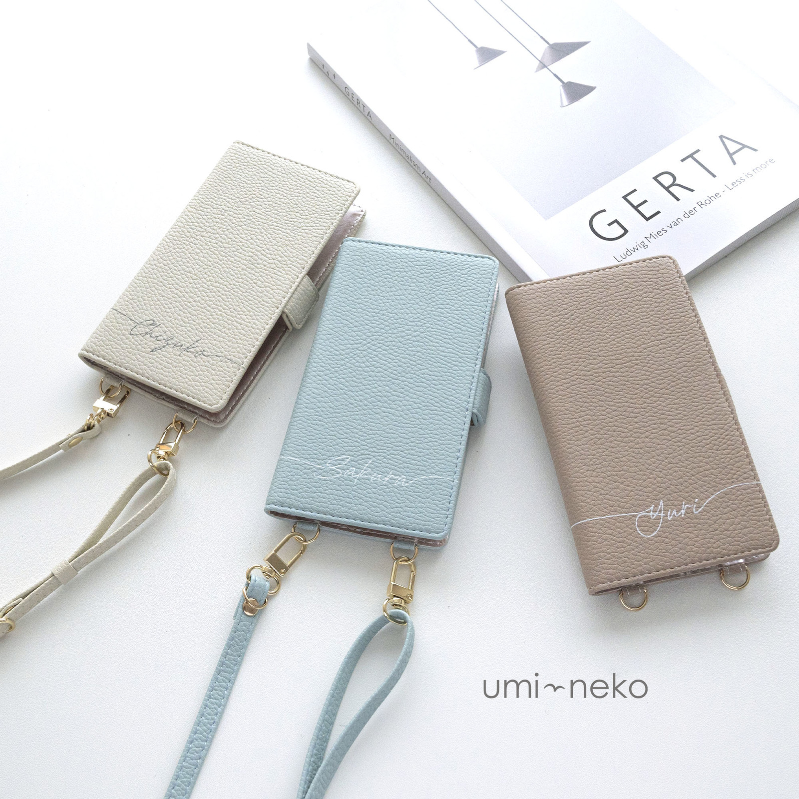 レザークラフト初心者向け手帳型スマホケース作り方 ハンドメイド