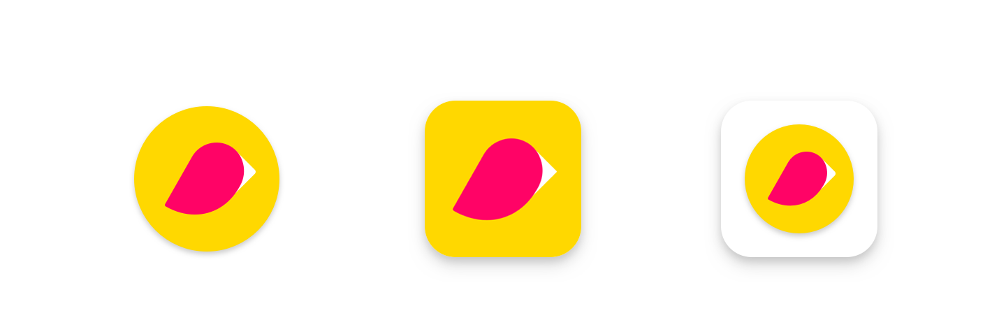 黄色の携帯電話アプリベクトルuiメッセージアイコン動的効果 UI フリー素材無料ダウンロード - Pikbest