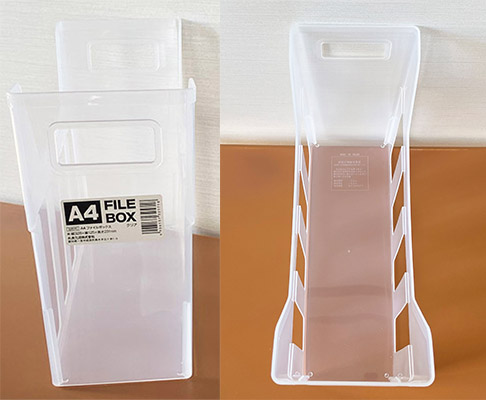 紙袋の収納どうしてる？セリアのファイルボックスで取り出しやすさバツグンの紙袋収納♪収納術や整理整頓のアイデア暮らしニスタ