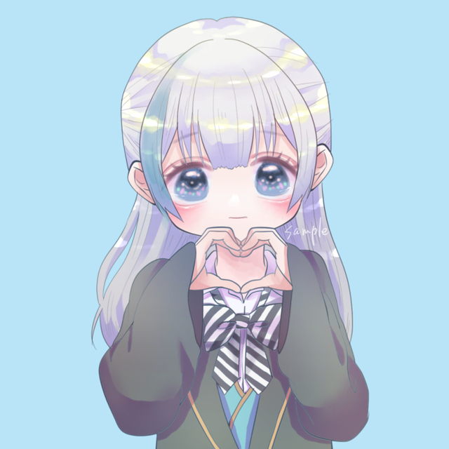 彼女の髪に花が付いたかわいい女の子のアイコンイラスト素材透過、PNGフリー画像ダウンロード - Pngtree